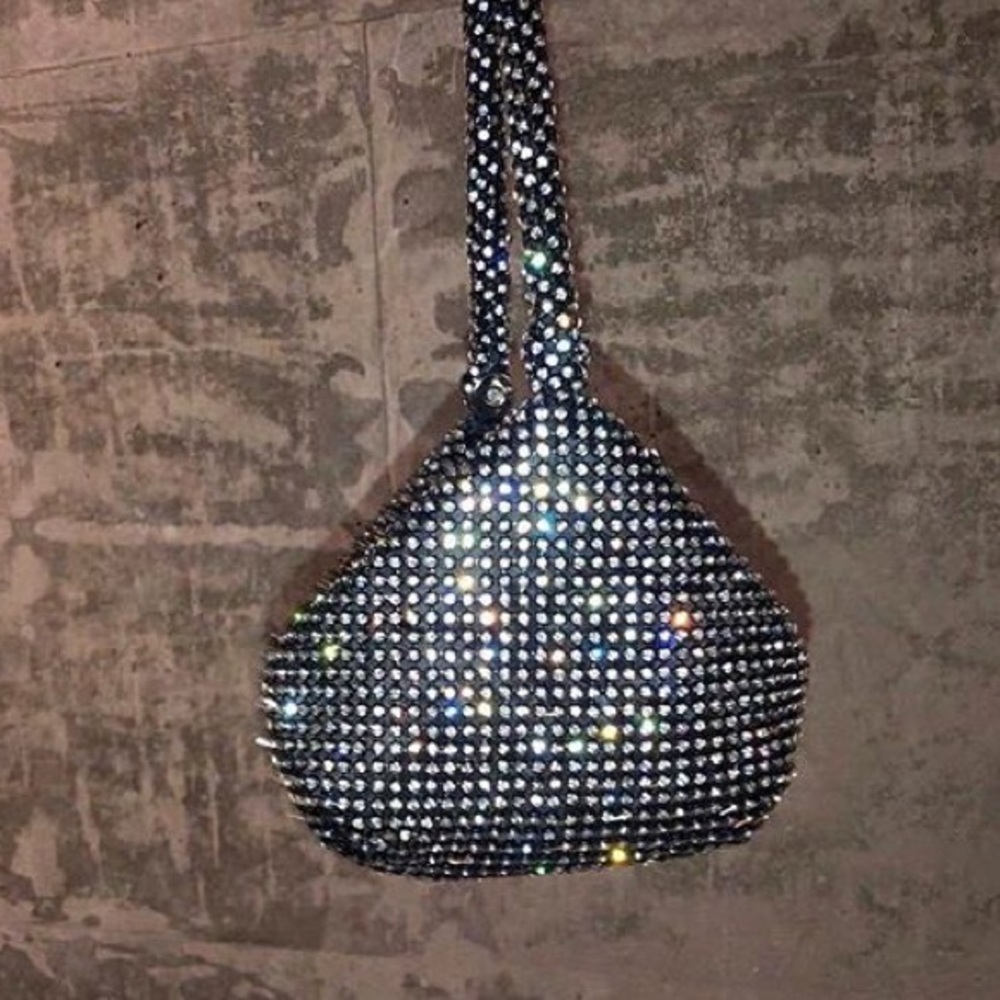 Rhinestone Mini Handbag. Brand new.